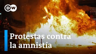 Acuerdo por ley de amnistía desata protestas en España [upl. by Ericksen]