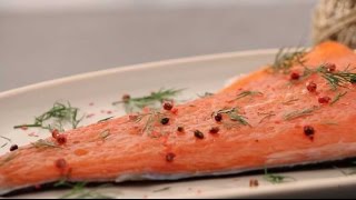 Saumon gravlax [upl. by Hutton]