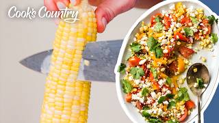 The Best Summer Tomato Salad Southwestern Tomato and Corn Salad [upl. by Eicyac]