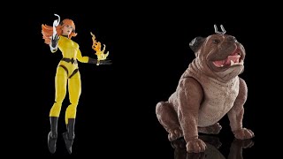 New Marvel Legends Inhumans Lockjaw and Crystal 2Pack more images revealed preorder info [upl. by Ardnasxela]