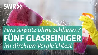 Glasreiniger von dm Frosch oder Sidolin – welcher ist der beste  Marktcheck SWR [upl. by Curry944]