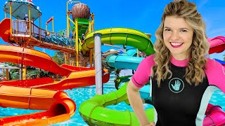 Learn Colors for Kids at the Waterpark Slides Playground and More Colours for Kids  Speedie DiDi [upl. by Ahseenat]