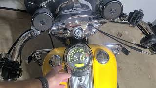 How to change the colors on your HarleyDavidsons speedometertachometer model 70900068a [upl. by Aivin64]