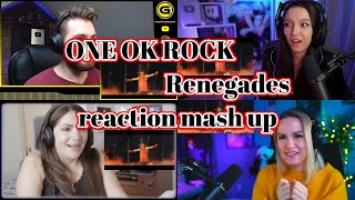 ONE OK ROCK Renegades Reaction Mash Up [upl. by Jabin]