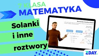 Procenty w zadaniach tekstowych  Matematyka 7 klasa [upl. by Mitman466]