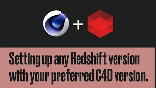 UPDATE 3 Setup any Redshift version with your preferred C4D Version [upl. by Noslrac]