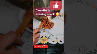 Carrotballs snacks 🤩🥕🥕youtube small small happiness cooking shortsvideo ohh pilaga [upl. by Sophey]