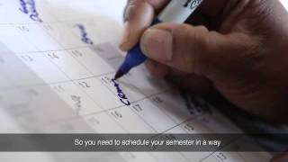 my Studies  Unisa 6 Scheduling your semester [upl. by Kline873]