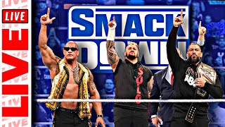 🔴 WWE Smackdown Live Stream  The Rock Appears  Full Show Reaction March 15th 2024 [upl. by Ahsitul]