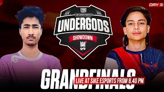 SIKE ESPORTS UNDERGODS SHOWDOWN  DAY 3 [upl. by Hedges]