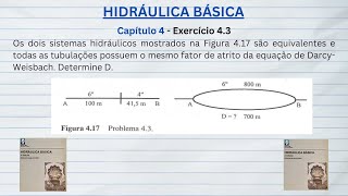 Hidráulica Básica Exercício 43 [upl. by Sergias633]