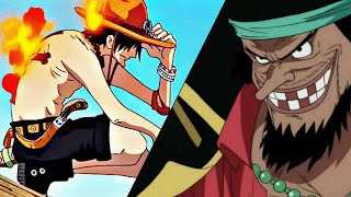 ONE PIECE  Portgas D Ace vs Black Beard Death Match [upl. by Atthia]