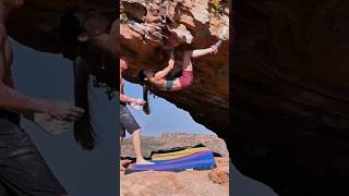 Rocklands Teaarch 7b sports nature climbing rocklands bouldering workout [upl. by Jakob]