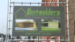 Wintmolders Tuinhoutconstructies Gepersonaliseerde Tuinhuizen Poolhouses en Garages SintTruiden [upl. by Vastah]