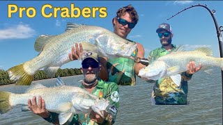 I TOOK the ROPER Pro Crabbers BARRAMUNDI Fishing amp THIS HAPPENED [upl. by Yllime960]