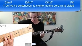 BONITO Marco Mares ft Greta TUTORIAL GUITARRA [upl. by Nylek471]