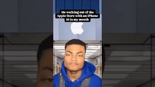 HE SWALLOWED AN iPHONE 16 😭😭 apple iphone16 appleevent [upl. by Oek]