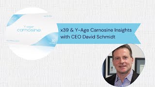 LifeWave X39 and YAge Carnosine Insights with CEO David Schmidt [upl. by Dallon]