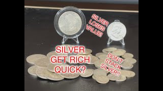 Stacking Silver today explained 10 of 10 stacking silverstacker preciousmetals coin [upl. by Snilloc]