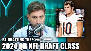 ReDrafting the 2024 QB NFL Draft Class 👀  Greeny [upl. by Heathcote]