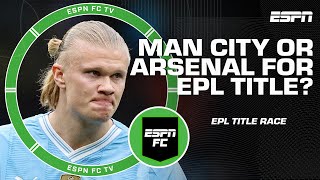 Can Man City win 4️⃣ titles in a row Man Utd will fight so Arsenal doesnt win  Leboeuf  ESPN FC [upl. by Adnohsed]