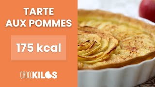 Tarte aux pommes  CroqKilos [upl. by Nilauqcaj26]