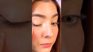 Easy wing liner hack in 10 seconds 👀 cat Eye makeup  trending shorts sub🤞🌷 [upl. by Karylin]