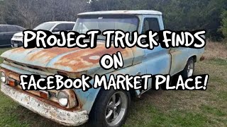 PROJECT TRUCK FINDS ON FACEBOOK MARKET PLACE Ep13 [upl. by Ardnek]