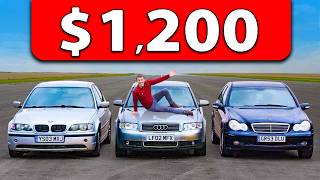 BMW vs Mercedes vs Audi ¡¿Por 1200 [upl. by Eenafets372]