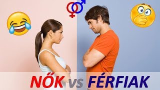 FÉRFI vs NŐ ♂️♀️  10 különbség férfi és nő között  Stílus csevej Anettel [upl. by Aymik]