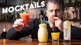 Mocktails 4 TASTY non alcoholic drinks to try at home [upl. by Honey]