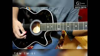 TGM TM01 korean authentic guitar sound review [upl. by Yebba]