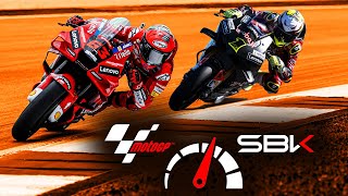 MotoGP vs Superbike Sind die Bikes wirklich gleich schnell [upl. by Haibot]