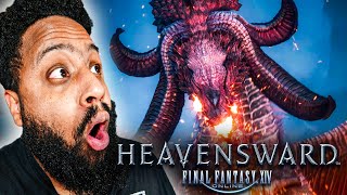 FIRST TIME MMO PLAYER Reacts to FINAL FANTASY XIV HEAVENSWARD Trailer [upl. by Alrick]