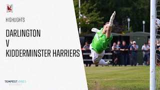 Highlights Darlington 12 Kidderminster Harriers  National League North [upl. by Cull]