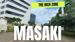 Where the Rich Hide in Dar es Salaam inside the wealthy neighborhood of Masaki [upl. by Kciregor]