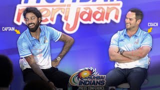 UNCUT  Mumbai Indians Press Conference  IPL 2024  Hardik PandyaCaptain Mark BoucherCoach [upl. by Nevada]