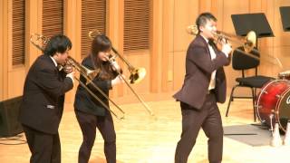 5貝多芬長號三重奏狂想LVBeethoven Trio for 3 trombones Fantasy [upl. by Nerrej]