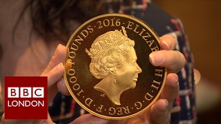 £1000 coin at historic coin checking legal trial – BBC London News [upl. by Polly]