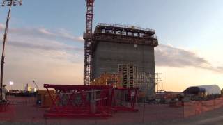 The Mosaic Company K3 Service Shaft Headframe Construction [upl. by Laud]