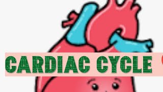 Cardiac cycle in 4 min class 11🫴❤️ [upl. by Zetrac]