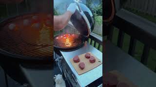 Filet Mignon and Shallots on the Weber Summit Kamado [upl. by Atniuqal]