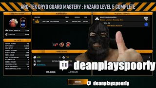 DRGS Masteries Series  ArcTek Cryo Guard gameplay only [upl. by Ahnavas]