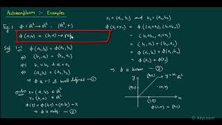 2 Automorphism  Examples [upl. by Conn]