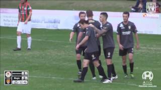 2016 NNSWF NPL Round 10 Highlights  Adamstown Rosebuds v Broadmeadow Magic [upl. by Eichman]