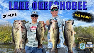 OUR BIGGEST WIN YET 2023 Lake Okeechobee Florida High School Bass Nation Tournament [upl. by Anielram960]