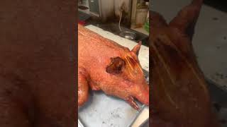 biggest crispy pork of the world shorts shortedit [upl. by Ennairod]