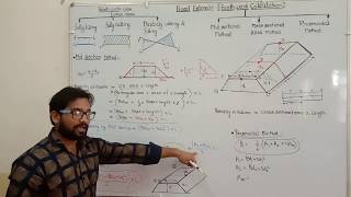 Part 25  Road estimate  Earth work calculation  Mid section method  Prismoidal method  Mean [upl. by Qiratla]