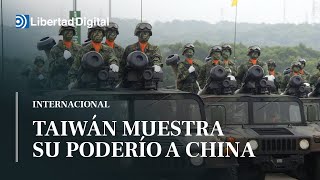 Taiwán muestra su poderío a China con unas maniobras militares espectaculares [upl. by Haye]