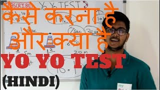 Yo Yo test what is yo yo test [upl. by Lacy]